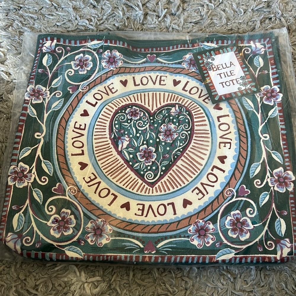Brighton Bella Tile Canvas Tote